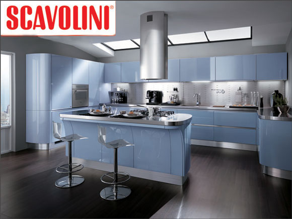 Кухонні меблі торгової марки Scavolini (Італія